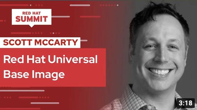 Scott McCarty sets up a Red Hat Universal Base Image via command line